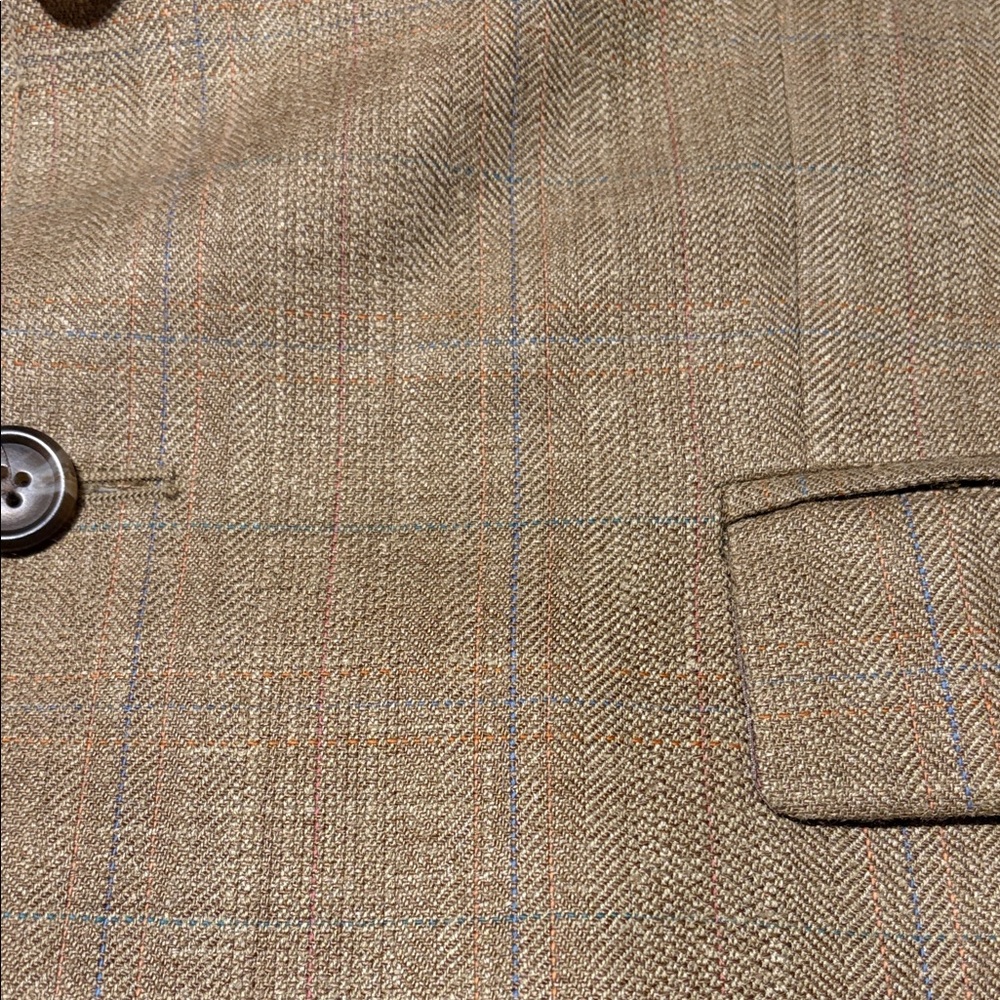 Lauren Ralph Lauren Women’s Blazer 40% Silk 30% Linen 30% Lamb’s Wool - Picture 4 of 6